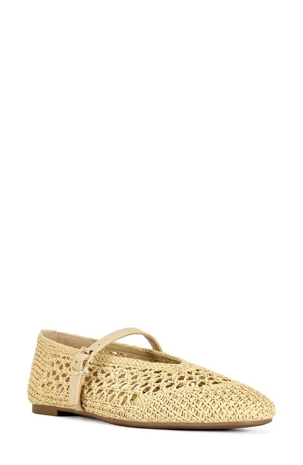 アザレア ワン レディース シューズ パンプス AZALEA WANG Kalenna Mary Jane Flat Beige ベージュ 13,121円