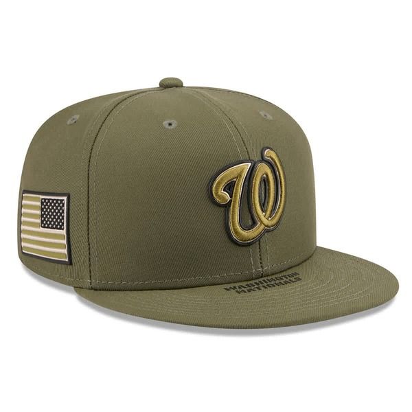 ニューエラ メンズ アクセサリー 帽子 Mens New Era Olive Washingtonationals 2026 Armed Forces Day 59FIFTY Fitted Hat Olive オリーブ