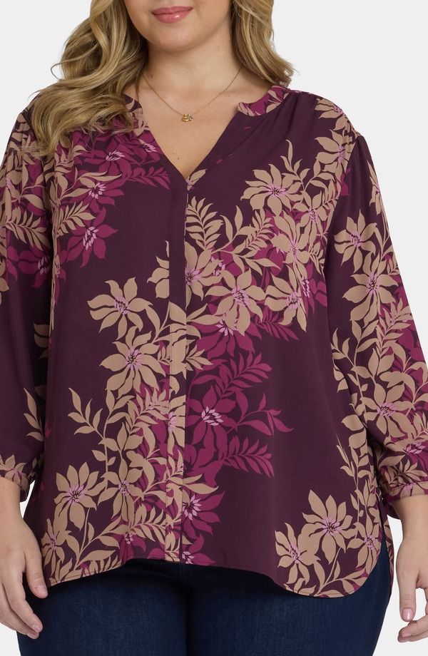 エヌワイディージェイ レディース トップス シャツ NYDJ Pintuck Top Bonne Nouvelle
