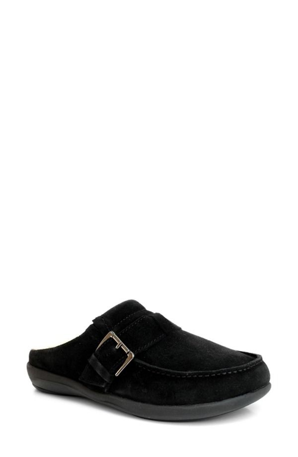 レヴィタライン レディース シューズ サンダル Revitalign Siesta Faux Fur Lined Clog Black ブラック