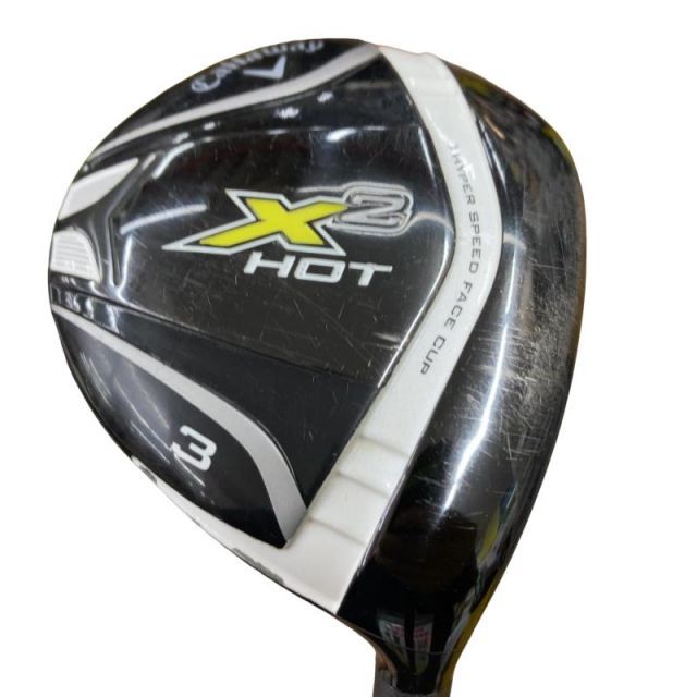 【中古】 キャロウェイ X2 HOT 3W フェアウェイウッド FW X2 HOT(フェアウェイ) (フレックスSR) メンズ 男性用 右利き 右用 Cランク ゴルフクラブ