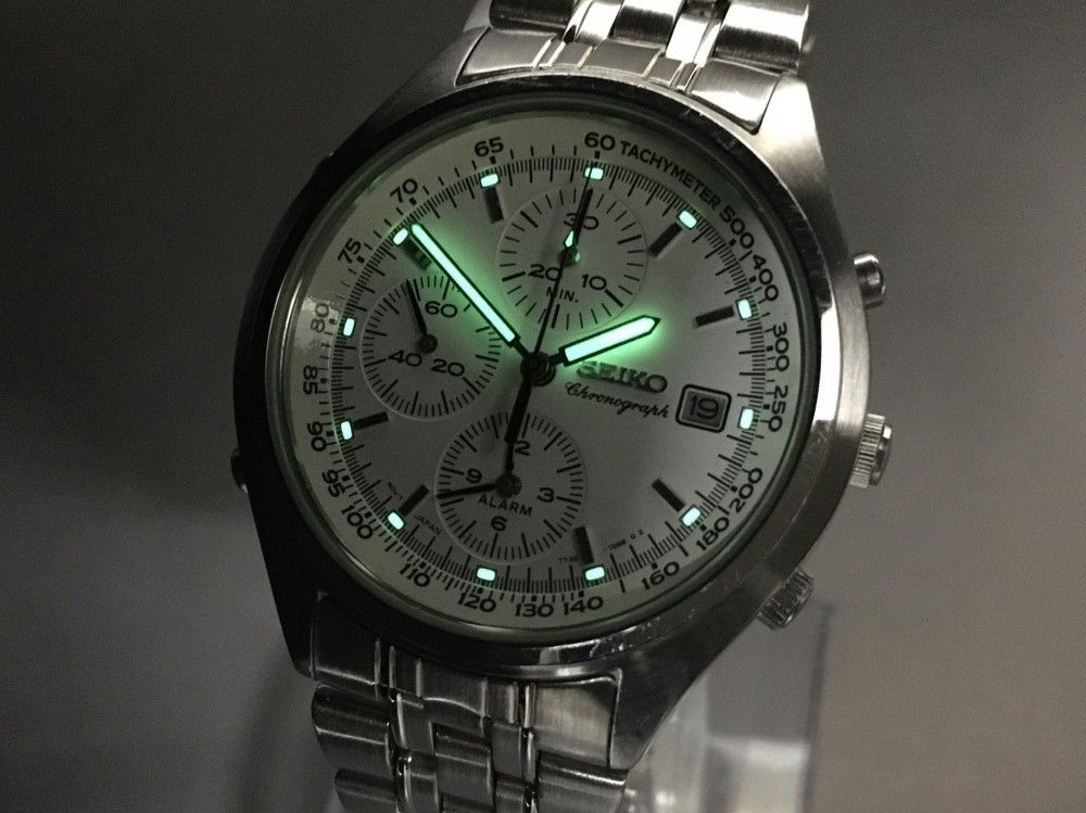 7T32-7C60 セイコー Seiko - Chronograph SEIKO クロノグラフ アラーム 