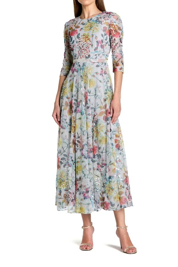 マックダガル レディース トップス ワンピース クルーネック ミディ Mac Duggal Beaded Short Sleeve Crew Neck Sheath Midi Dress Burgundy バーガンディ