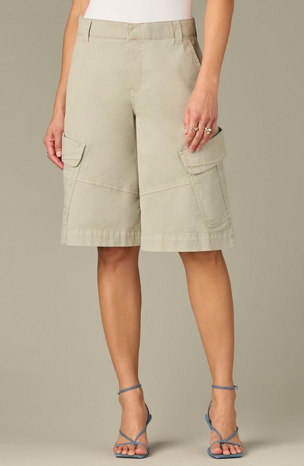 ウィットウィズダム レディース ボトムス ハーフパンツ・ショーツ ショートパンツ Wit Wisdom Skyrise Cargo Bermuda Shorts Eucalyptus