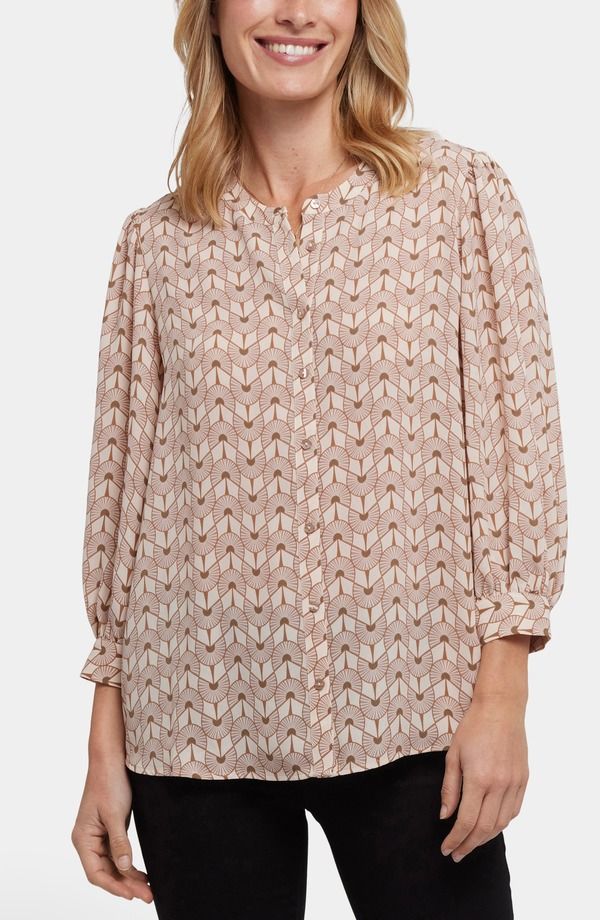 エヌワイディージェイ レディース トップス シャツ NYDJ Bonnie ButtonUp Top Gare De Lyon