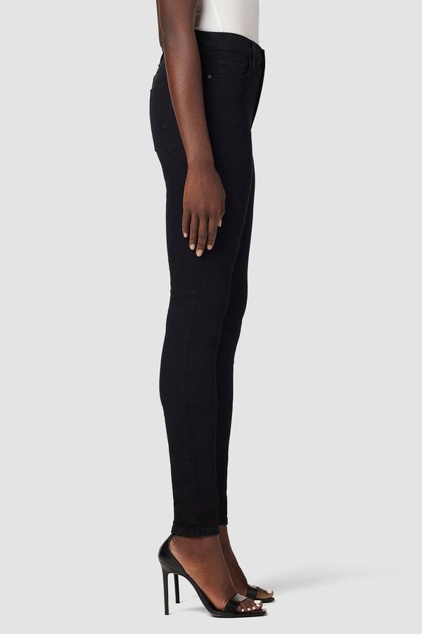 ハドソンジーンズ レディース ボトムス デニムパンツ Hudson Jeans Barbara HighRise Super Skinny Supermodel Jean Black ブラック