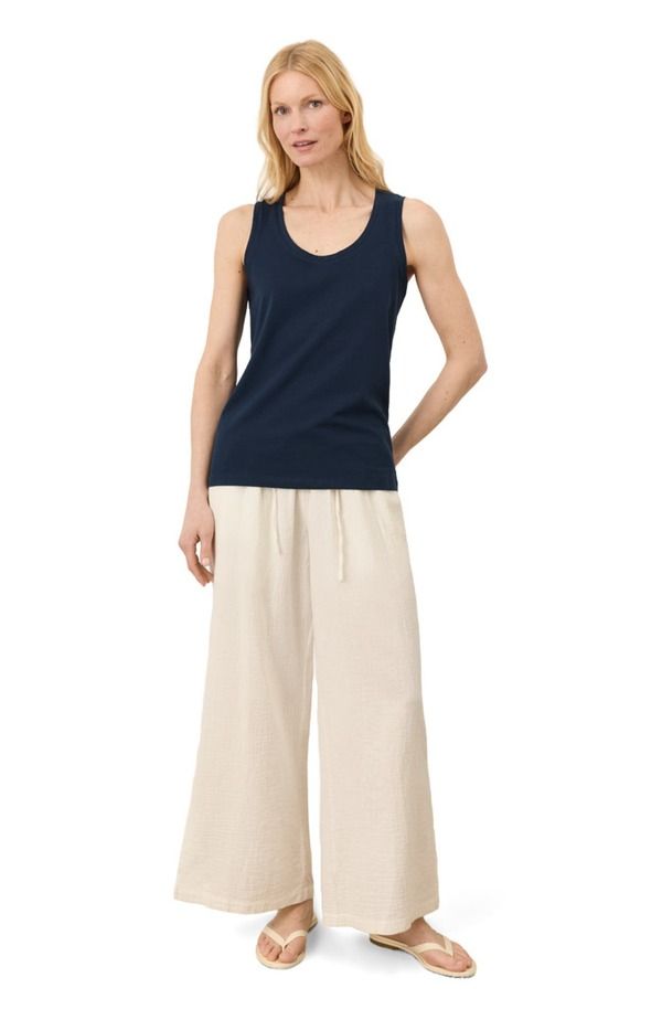 パクト レディース トップス シャツ コットン Pact Luxessential Scoop Neck Tank Made With Organicottonavy Blue ネイビー