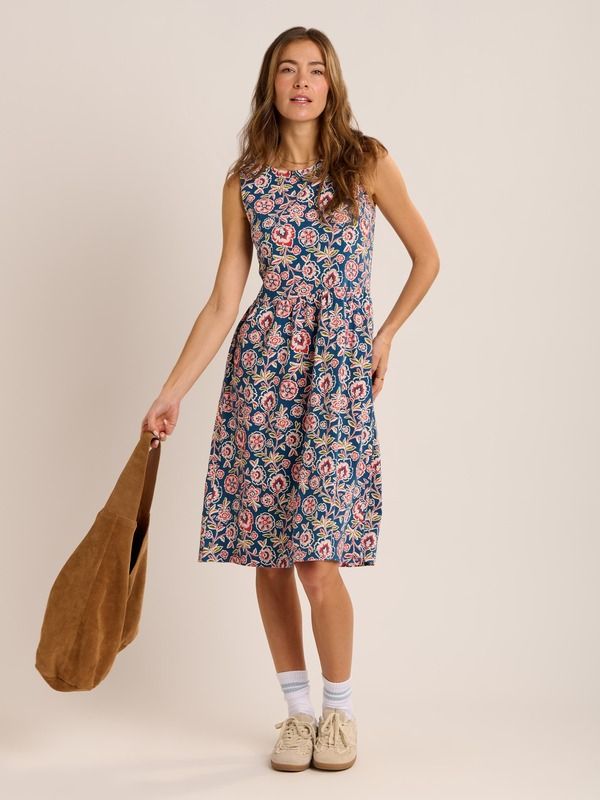 ウィグル レディース ボトムス カジュアルパンツ Brakeburn Mary Bloom FitandFlare Dress Blue ブルー