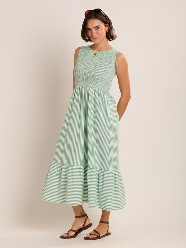 ウィグル レディース トップス ワンピース マキシ Brakeburn Trinn Bodice Maxi Dress Green グリーン