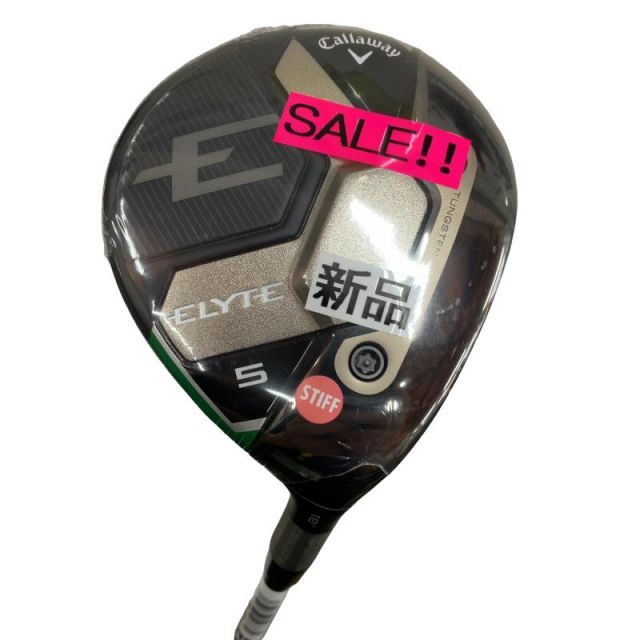 【中古】 キャロウェイ ELYTE 5W フェアウェイウッド FW VENTUS GREEN 50 for CW(ELYTE FW) (フレックスS) メンズ 男性用 右利き 右用 Nランク ゴルフクラブ