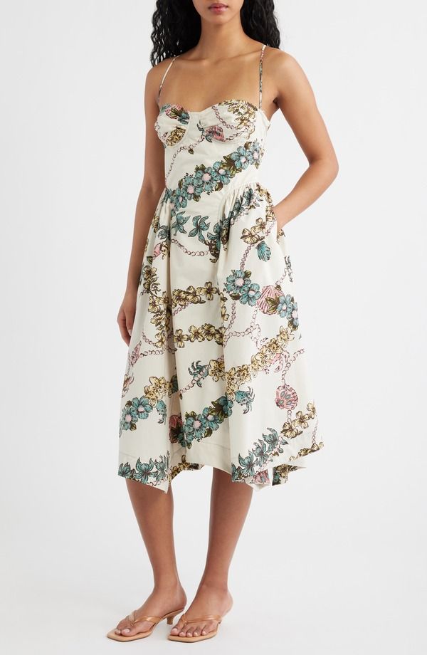 フリーピープル レディース トップス ワンピース コットン Free People Cherish Cotton Dress Ivory Combo アイボリー