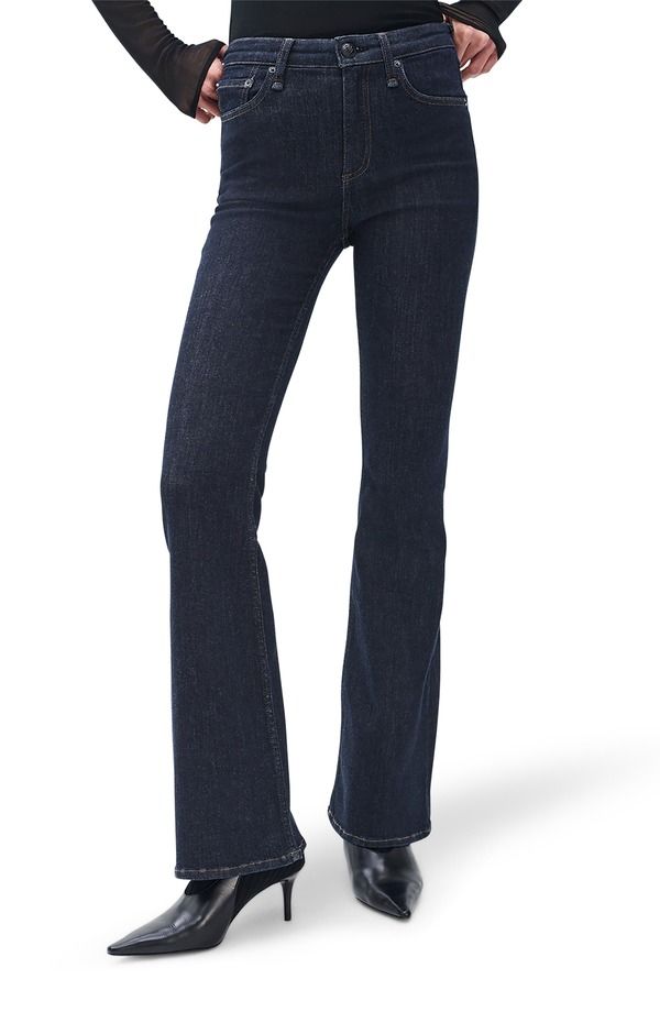 ラグアンドボーン レディース ボトムス デニムパンツ ハイウエスト フレア ジーンズ rag bone Dahlia Epic High Waist Flare Leg Jeans Rinse