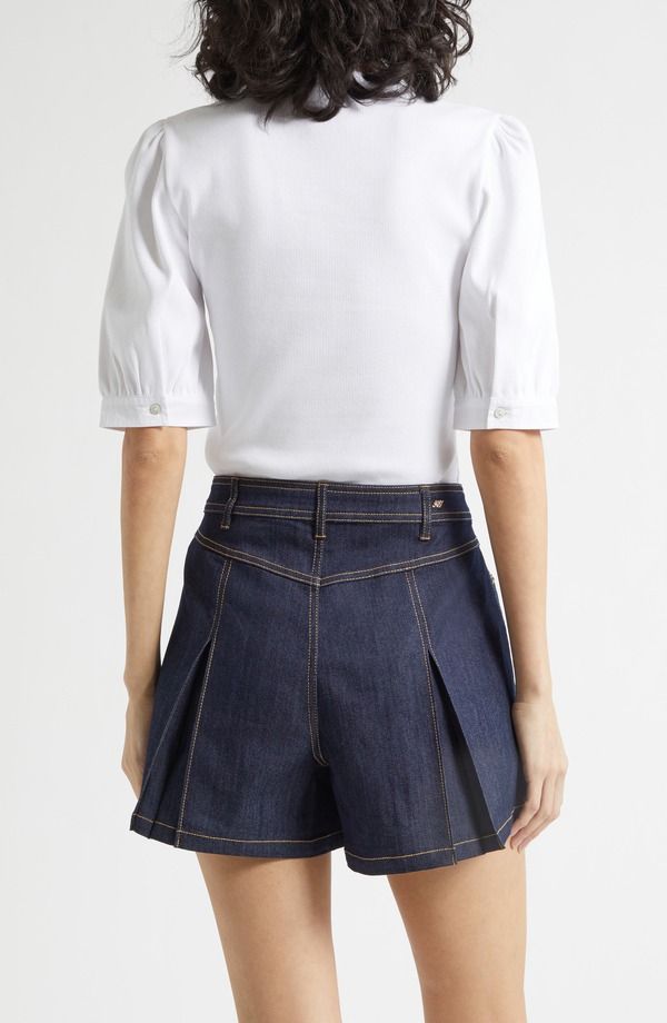 サンク セプト レディース トップス シャツ フリル Cinq Sept Junie Ruffle Rib Top White White ホワイト