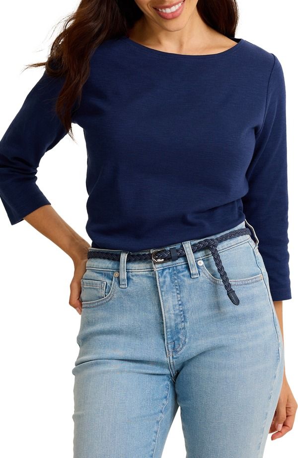 トッミーバハマ レディース トップス シャツ Tommy Bahamashby Slub Top Island Navy ネイビー