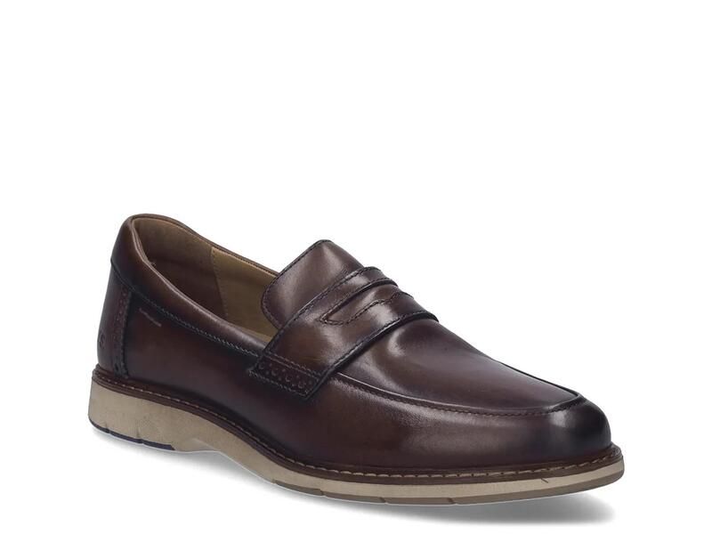 ジョセフセイベル メンズ シューズ スリッポン・ローファー Josef SeibelStuart 06 Penny Loafer Mens Dark Brown ブラウン