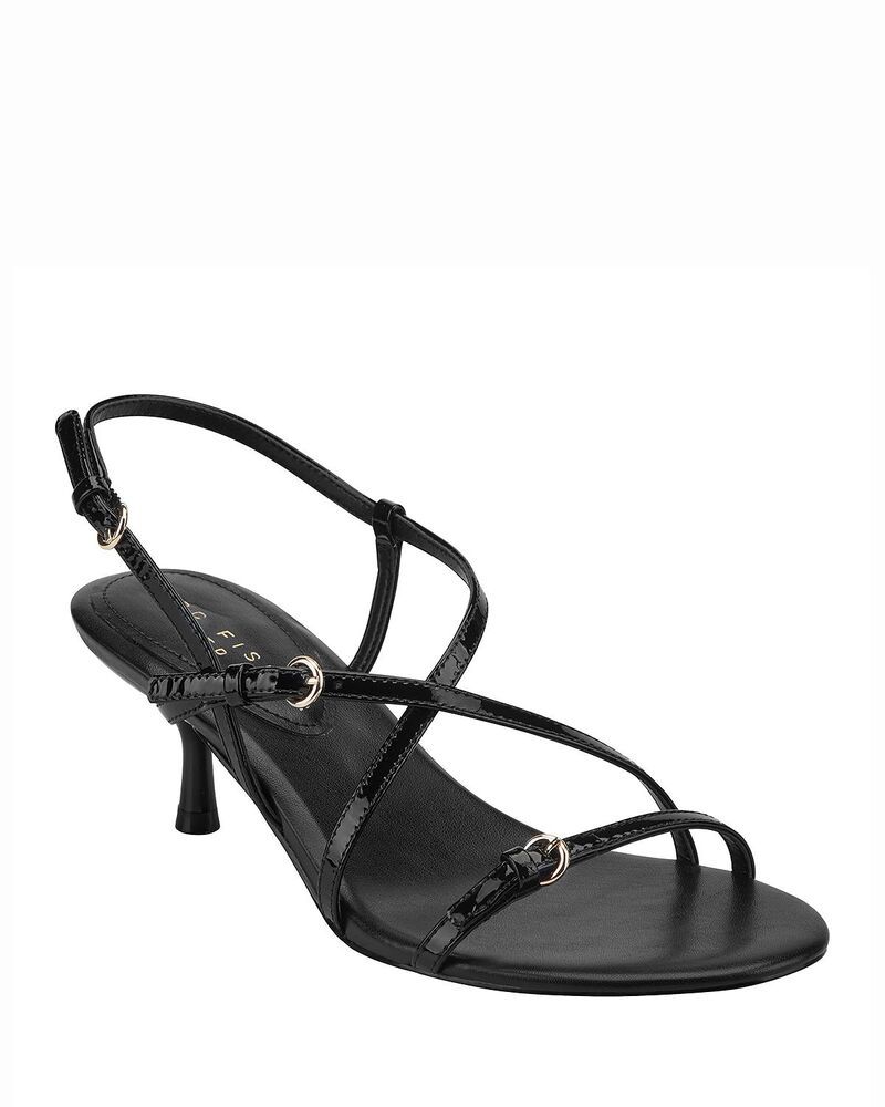 マーク・フィッシャー レディース シューズ サンダル Marc Fisher LTD Womens Nylah Strappy Sandals Black 001 ブラック