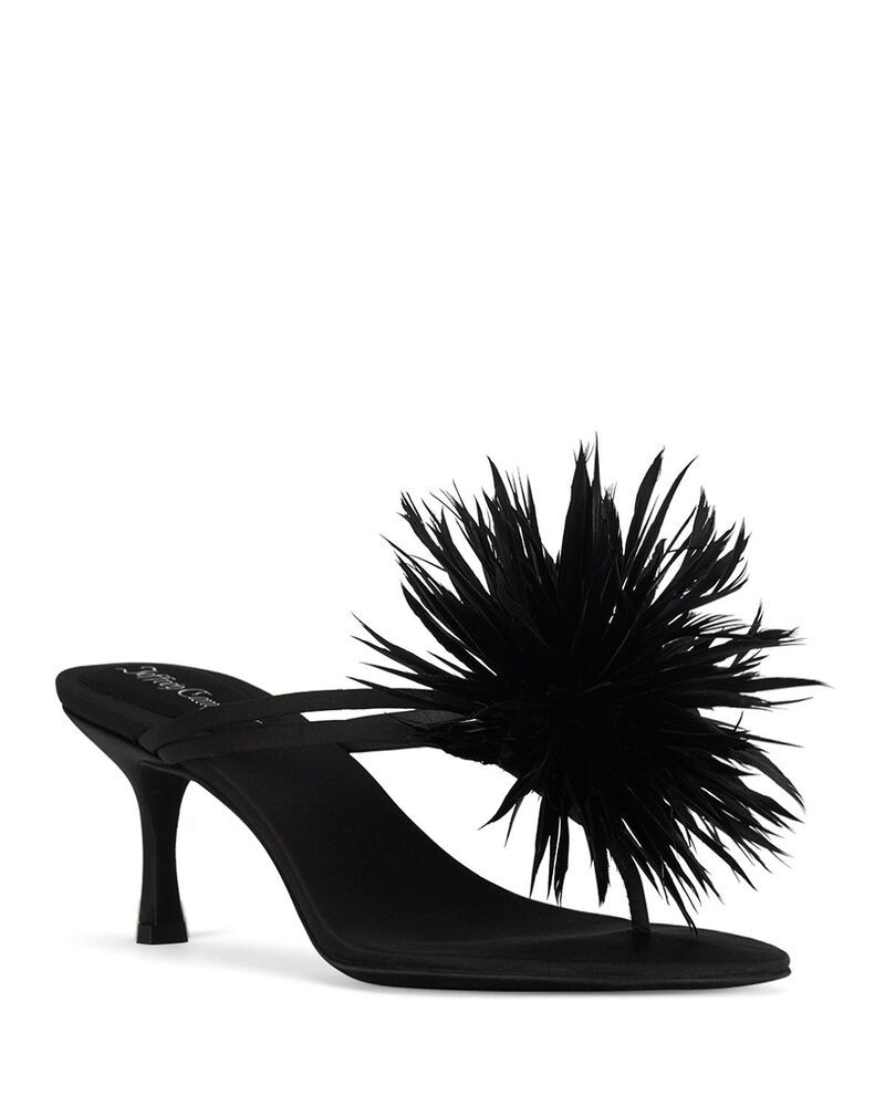 ジェフリー キャンベル レディース シューズ サンダル Jeffrey Campbell Womens Firework Thong Sandals Black Satin ブラック