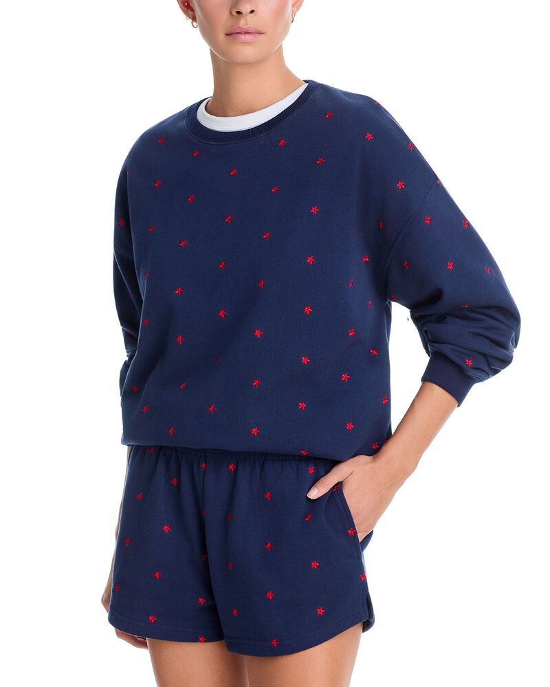 ビーチライオット レディース アウター パーカー・スウェット シャツ Beach Riot Devyn Oversized Star Sweatshirt Star Spangled Seas