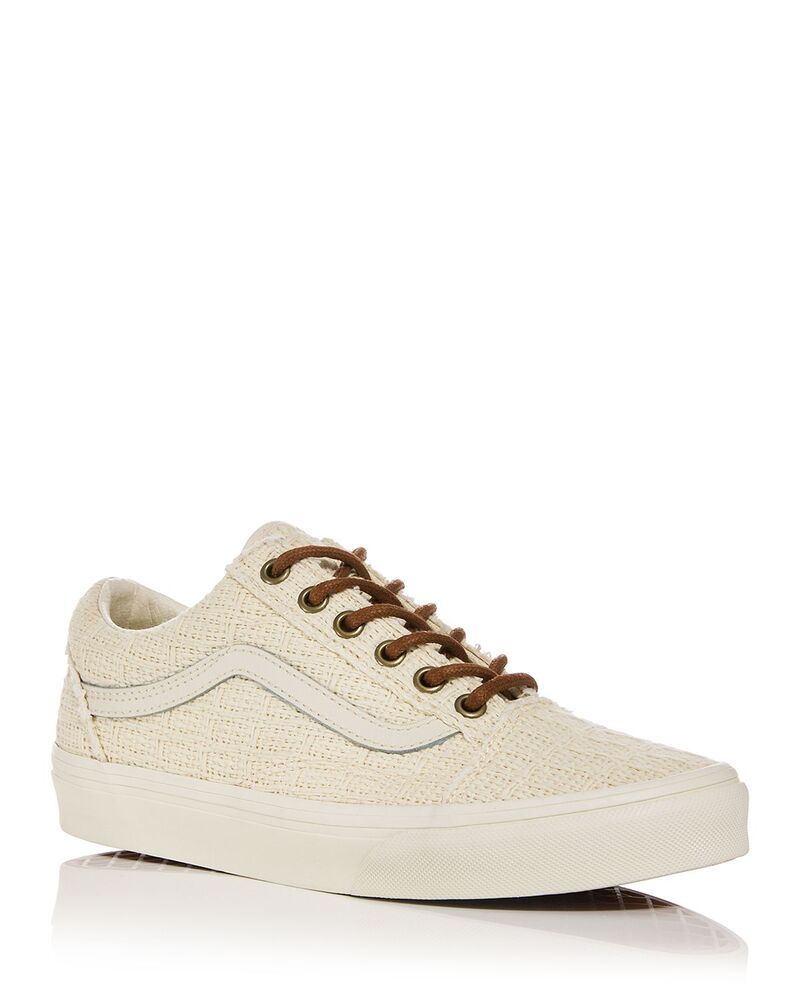 バンズ レディース シューズ スニーカー Vans Womens Old Skool Woven Marsneakers Marshmallow