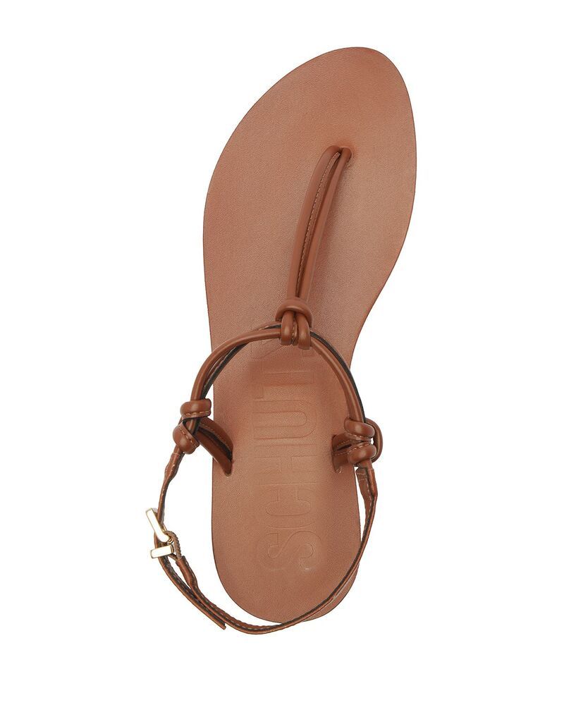 シュッツ レディース シューズ サンダル SCHUTZ Womens Nina Thong Sandals Cognac シュッツ レディース シューズ サンダル SCHUTZ Womens Nina Thong Sandals Cognac