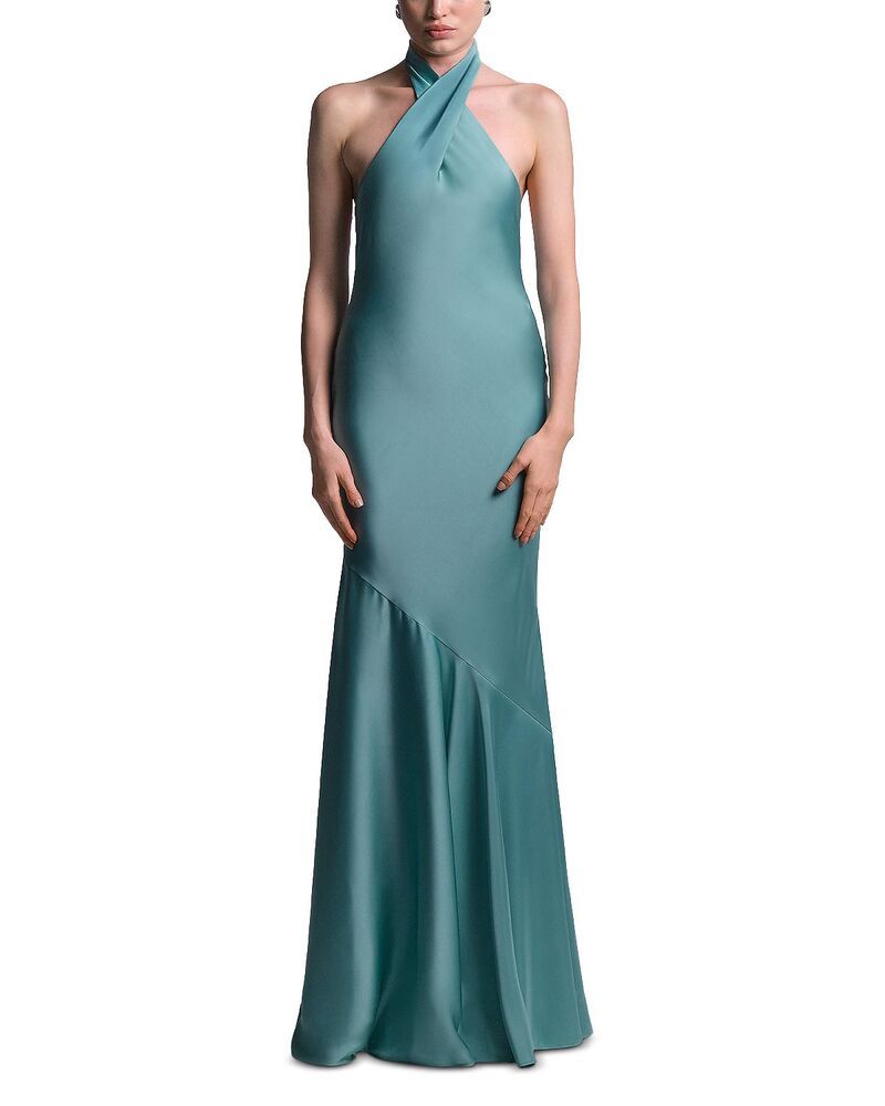ビーシービージーマックスアズリア レディース トップス ワンピース BCBGMAXAZRIA Evelyn Gown Eucalyptus