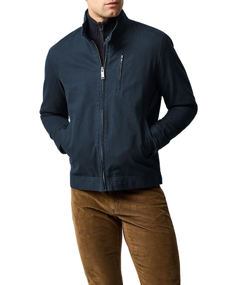 ロッドアンドグン メンズ アウター ジャケット・ブルゾン コットン Rodd Gunn Armitage Cotton Twill Harrington Jacket Marine