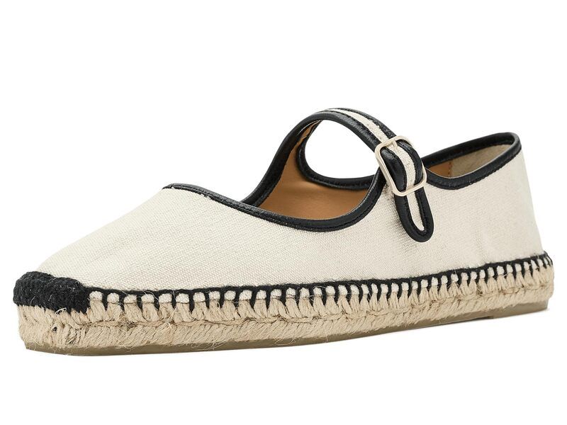 カスタ ニエール レディース シューズ サンダル Castaner Padua Flat Espadrille Crudo
