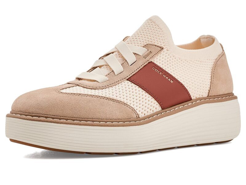 コールハーン レディース シューズ スニーカー プラットフォーム Cole Haan Originalgrand Max Stitchlite Platform Tuscan Sand Sue サンド