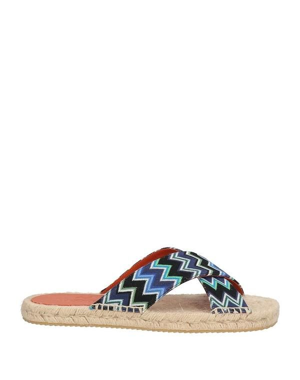 ミッソーニ メンズ シューズ スリッポン・ローファー エスパドリーユ MISSONI Blue ブルー