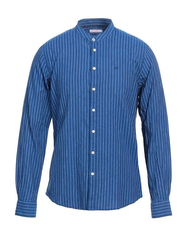 サンシックスティーエイト メンズ トップス シャツ SUN 68 Navy ネイビー