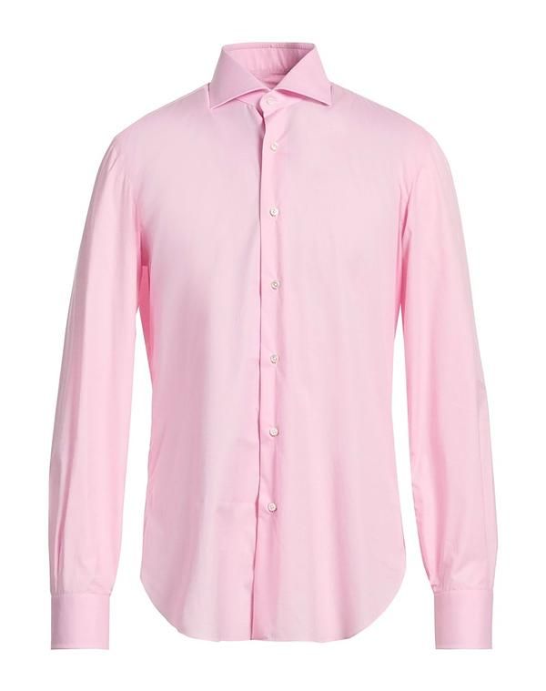 バルバナポリ メンズ トップス シャツ BARBA Napoli Pink ピンク 33,670円