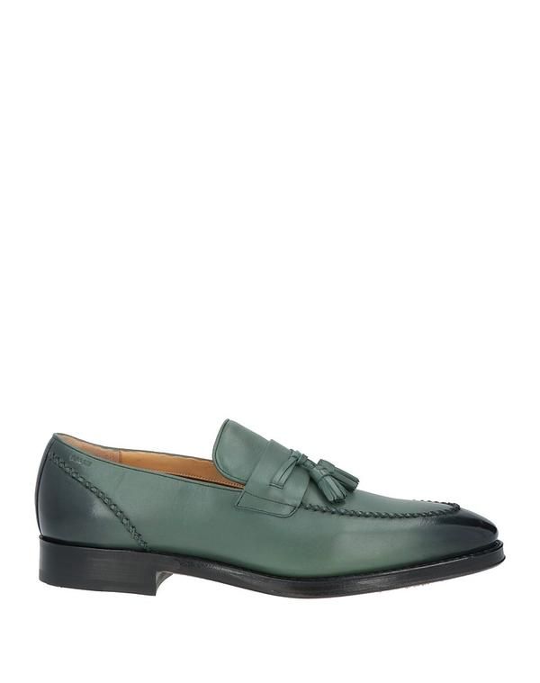 バリー メンズ シューズ スリッポン・ローファー モカシン BALLY Dark Green グリーン
