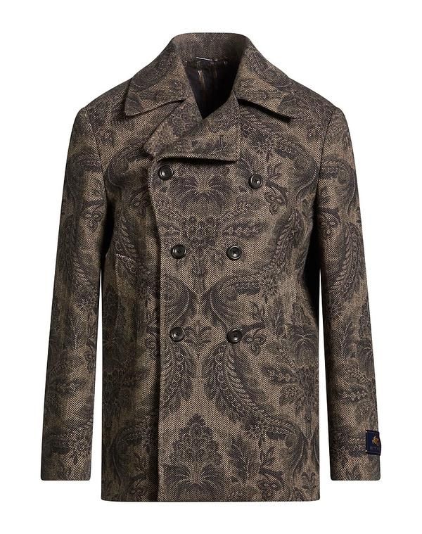 エトロ メンズ アウター コート ETRO Charcoal チャコール