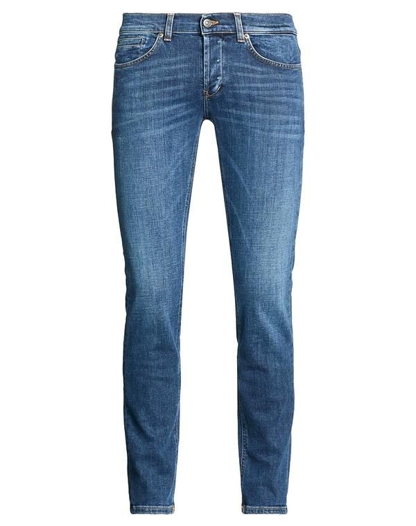 ドンダップ メンズ ボトムス デニムパンツ ストレートレッグ DONDUP Blue ブルー