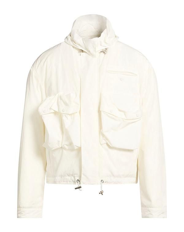 フェラガモ メンズ アウター ジャケット・ブルゾン FERRAGAMO White ホワイト