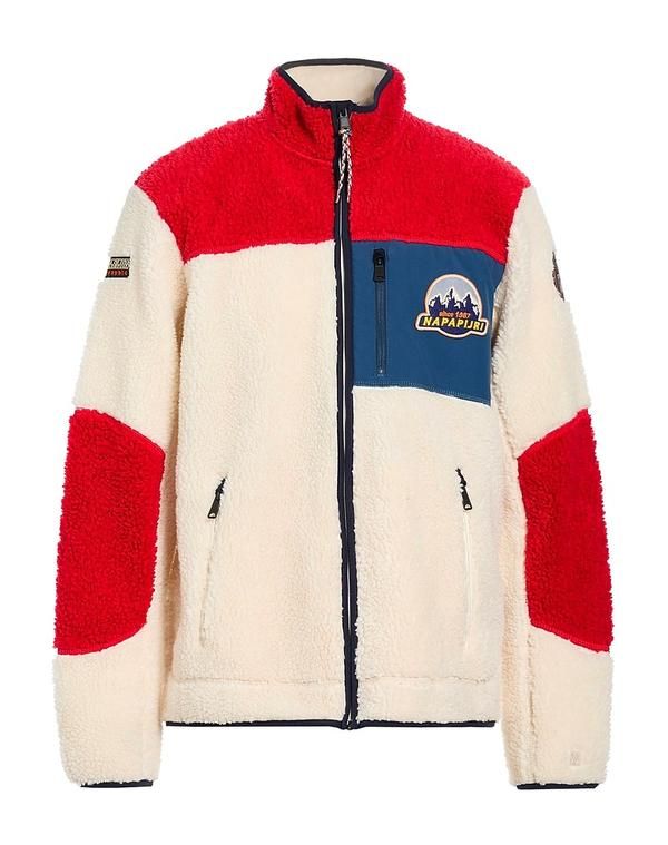 ナパピリ メンズ アウター パーカー・スウェット NAPAPIJRI Red レッド