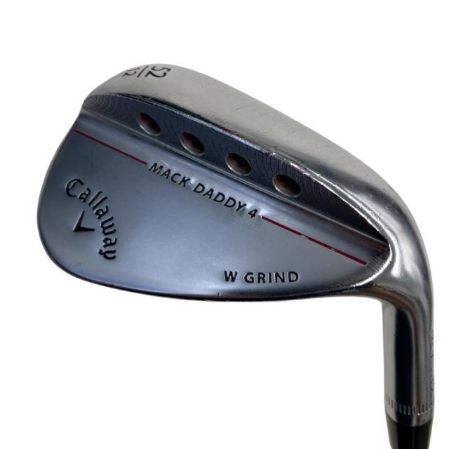 【中古】 キャロウェイ MACK DADDY 4 クロムメッキ 52°/12°W USA ウェッジ WG Dynamic Gold TOUR ISSUE 115(レッド) (フレックスS) メンズ 男性用 右利き 右用 Cランク ゴルフクラブ