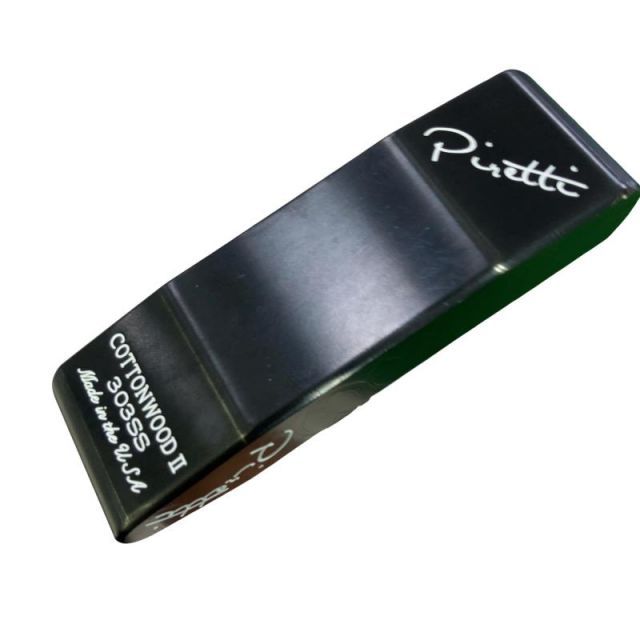 【中古】 Piretti Piretti MIDNIGHT BLACK COTTONWOOD II CS 34インチ パター PT スチール (フレックスその他) メンズ 男性用 右利き 右用 Aランク ゴルフクラブ