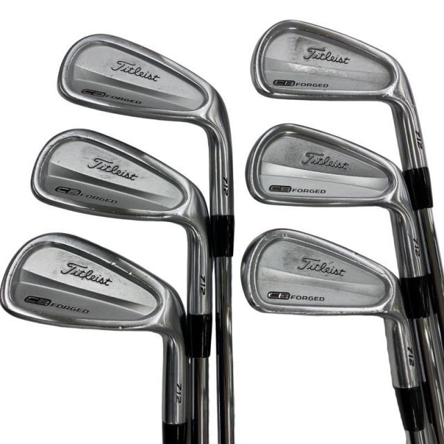 【中古】 タイトリスト Titleist CB 712 6S アイアンセット IR Dynamic Gold (フレックスS) メンズ 男性用 右利き 右用 Cランク ゴルフクラブ