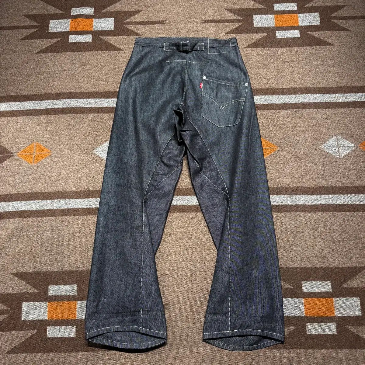 リーバイス 00s エンジニアード ガーメンツ シンチバック デニムパンツ 28 16,900円