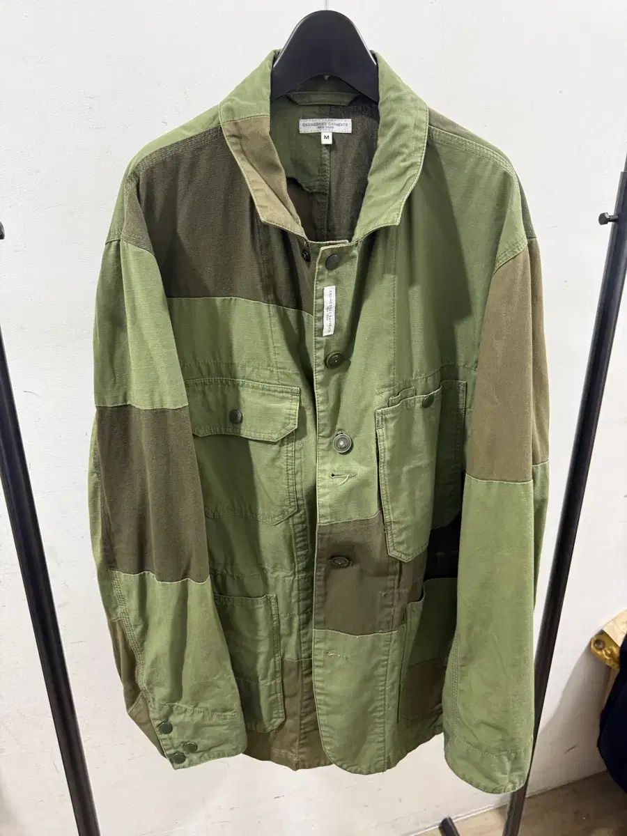 ENGINEERED GARMENTS エンジニアードガーメンツ パッチワーク シャツ M 31,024円