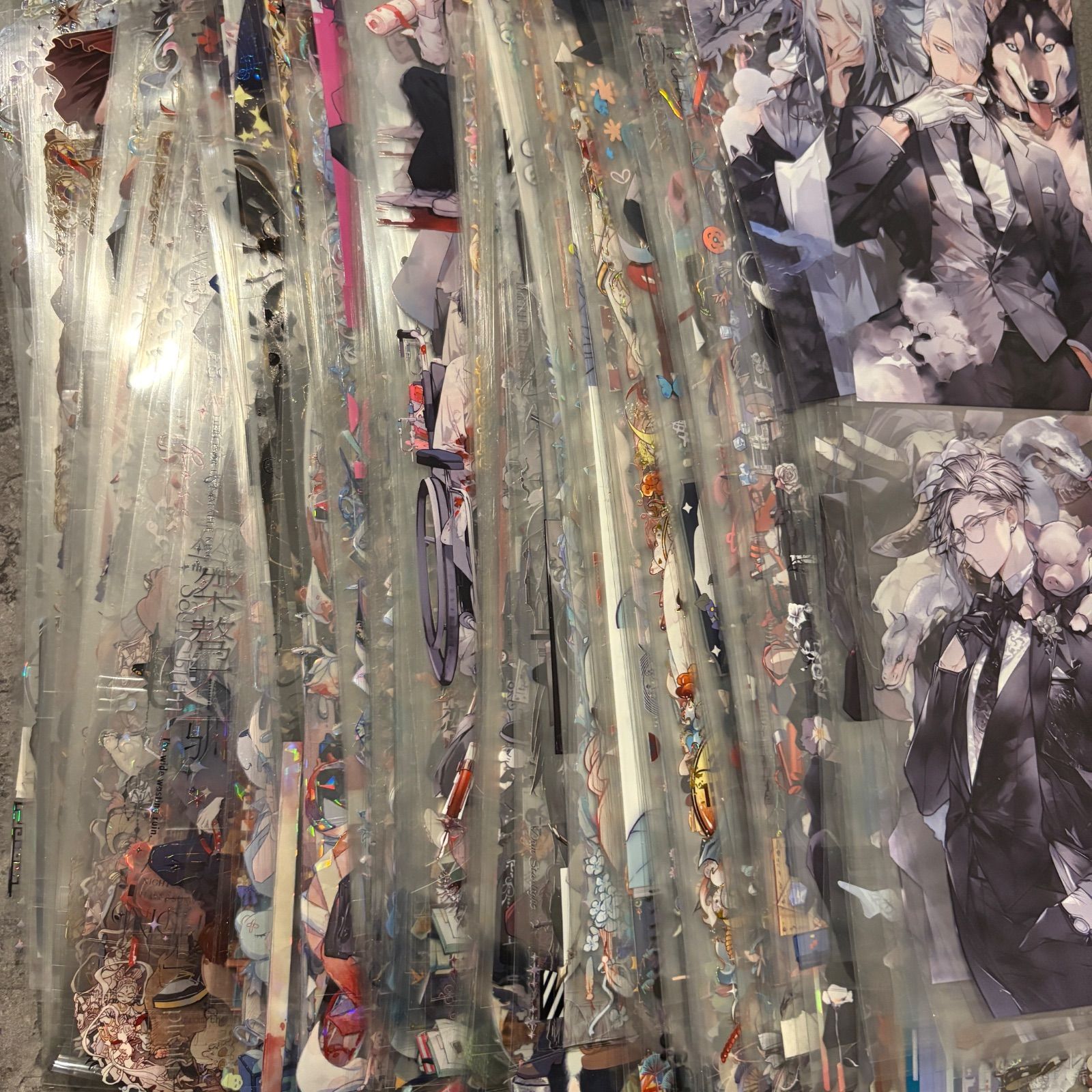 306.人物マステ1ループ切り売り120円 テープ/マスキングテープ 306
