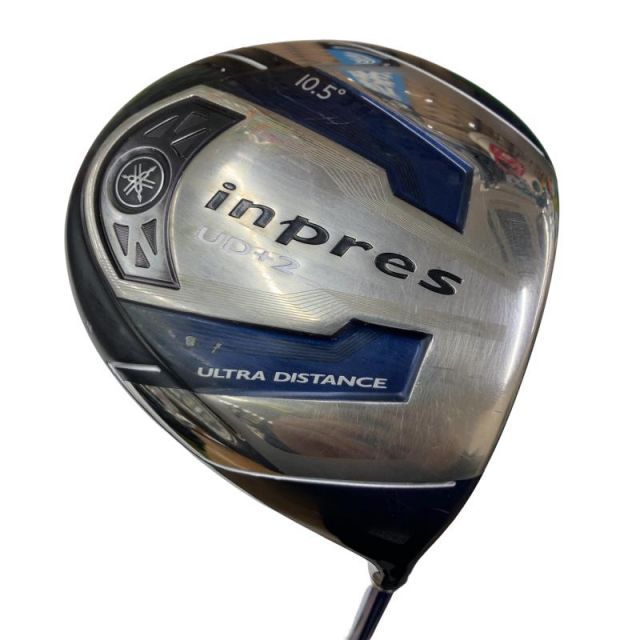 【中古】 ヤマハ inpres UD+2 10.5° ドライバー DR TMX-417D (フレックスR) メンズ 男性用 右利き 右用 Cランク ゴルフクラブ
