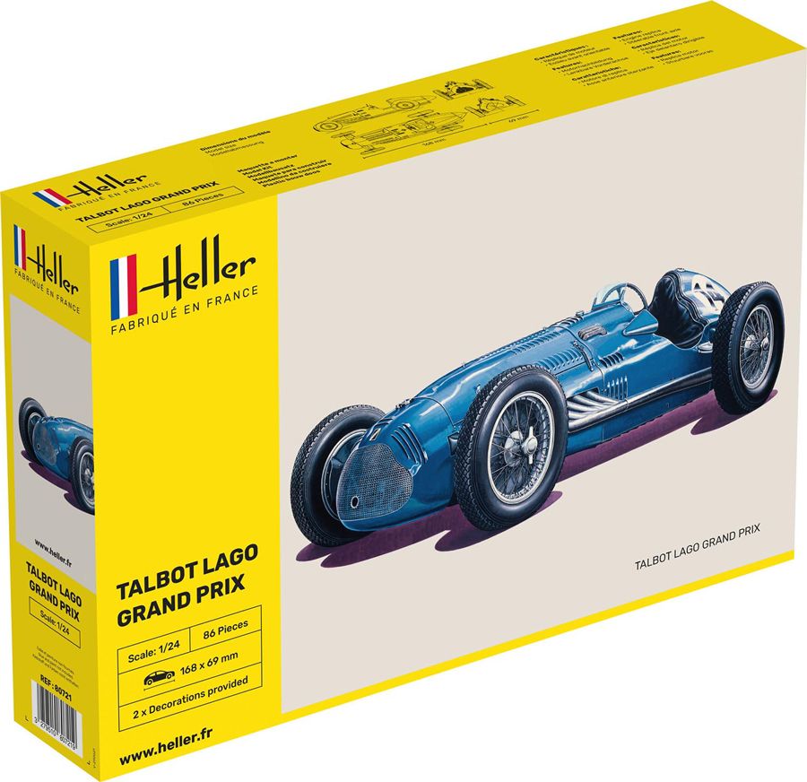 【エレール】エレール 1/24 タルボ ラーゴ 4.5L グランプリ プラモデル HE80721