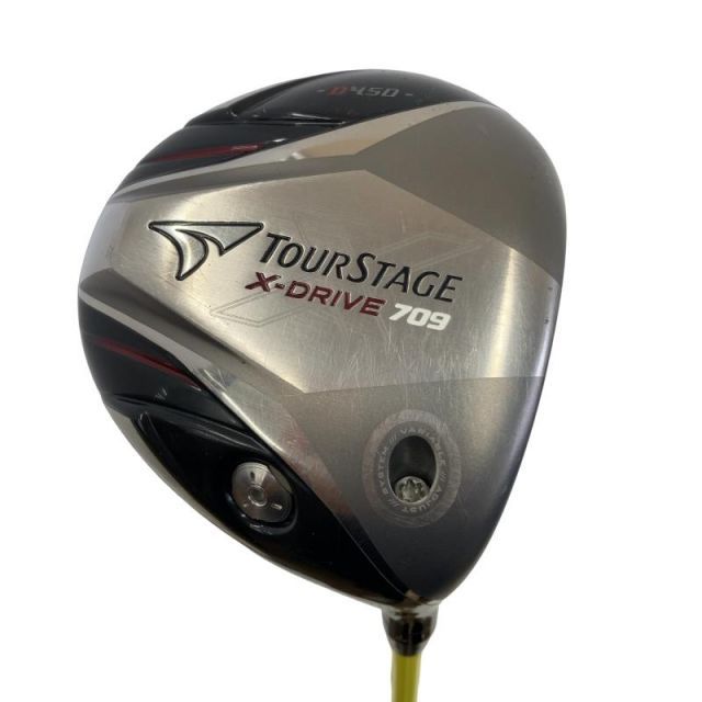 【中古】 ブリヂストン TOURSTAGE X-DRIVE 709 D450 10.5° ドライバー DR 純正特注シャフト (フレックスS) メンズ 男性用 右利き 右用 Cランク ゴルフクラブ