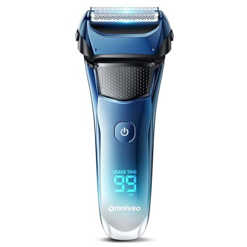 ひげそり 電動シェーバー 【2026革新型・密着360°×スムーズ剃り】 シェーバー メンズ 髭剃り 電動 往復式 電気シェーバー 乾湿両用 3枚刃 電動髭剃り 低騒音 メンズシェーバー IPX7防水 ひげ剃り 電動 長持ちバッテリー 大型L b72cd1b7