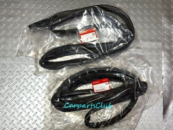 ホンダ 純正品 アクティトラック HA6/HA7 バン HA5/HA6 フロントドア ウェザーストリップ モールディング 水切り 左右セット