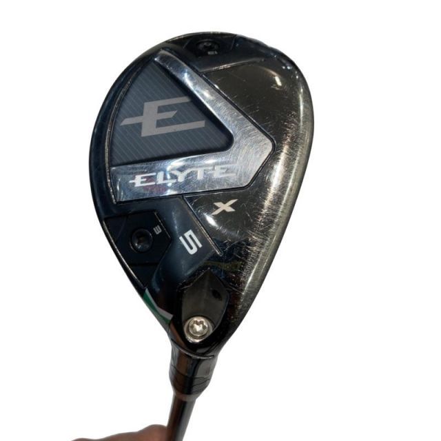 【中古】 キャロウェイ ELYTE X U5 ユーティリティ UT VENTUS GREEN 50 for CW(ELYTE UT) (フレックスR) メンズ 男性用 右利き 右用 Cランク ゴルフクラブ
