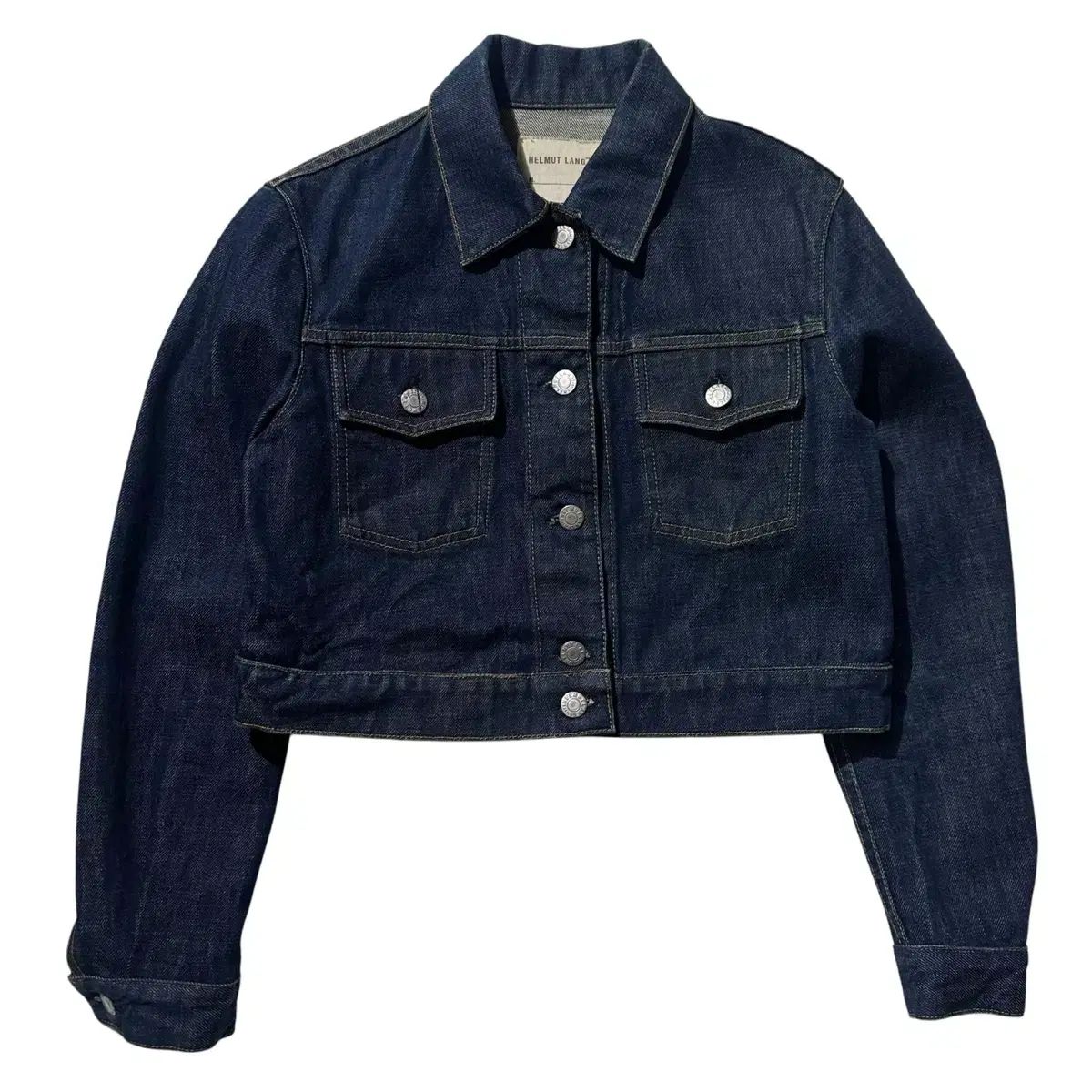 レディース S Helmut Lang ヘルムート・ラング デニム トラッカー ジャケット