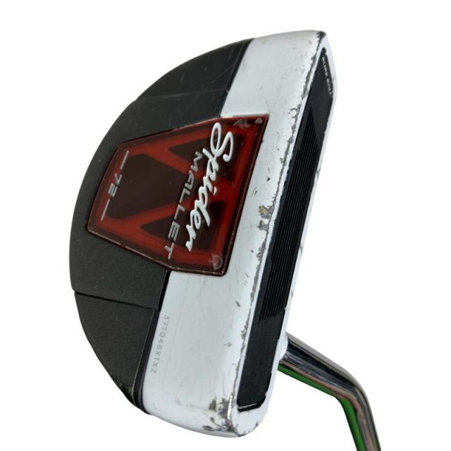 【中古】 テーラーメイド Spider MALLET 72 36.5インチ パター PT スチール (フレックスその他) メンズ 男性用 右利き 右用 Dランク ゴルフクラブ